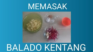 KENTANG BALADO  MEMASAK [upl. by Giesser]