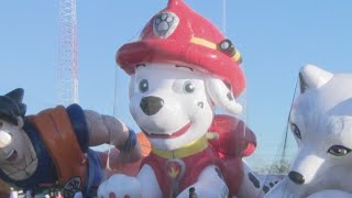 Macys unveils new balloons for Thanksgiving Day Parade at Balloonfest [upl. by Reviel993]