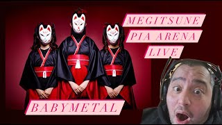 Babymetal Megitsune Pia Arena Live Reaction [upl. by Carmela]