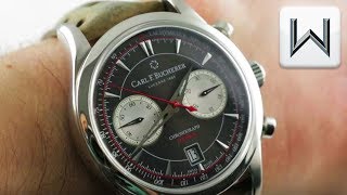 Carl F Bucherer Manero Flyback Chronograph 0010919083302 Luxury Watch Review [upl. by Ahsuat916]