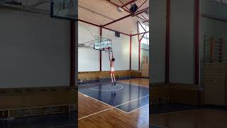 Ralfs Iesalnieks dunk basketball dunk jump basketballplayer [upl. by Mia]