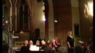 AnnMargreth Nyberg sings Marias Vaggsång by Reger in Eslöv 2008 [upl. by Eslek]