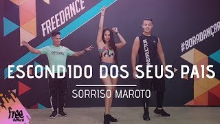 Escondido dos Seus Pais  Sorisso Maroto  Coreografia Free Dance  boradançar [upl. by Geerts]