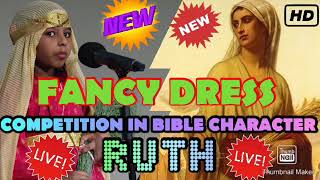 ✝️🔰Jayne  bible characters Ruth fancy dress competition 🏆🎖🏅🥇 [upl. by Irodim]