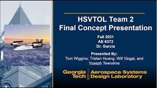 HSVTOL Group 2 Final Presentation [upl. by Duer]