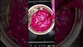 Natural red Dragon fruit jam shorts [upl. by Idmann]