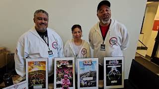 BlackComicCreators Walter Greason amp Tim Fielder 12th Annual Black Comic Book Festival Harlem NY [upl. by Eenaj]