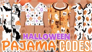 aesthetic roblox halloween pajamas WITH CODES  LINKS [upl. by Novelia]