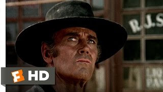 Once Upon a Time in the West 58 Movie CLIP  That Strange Sound Right Now 1968 HD [upl. by Arsi]