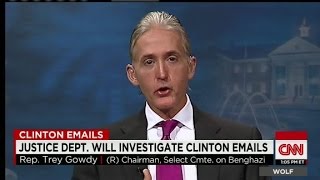 Rep Gowdy quotAbout damn timequot Clinton emails tu [upl. by Nahsad]