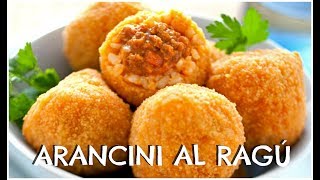 ARANCINI AL RAGÚ ♥ [upl. by Alol]