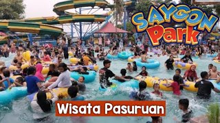 Saygon waterpark pasuruan  review lengkap [upl. by Odnama]