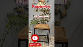 OMG🤯 Peperfry Furniture unboxing youtubeshorts homedecor shorts vlog viral unboxing 2024 [upl. by Elttil]