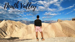 A day in Death Valley National Park SUNRISE at Zabriskie point [upl. by Rexferd]