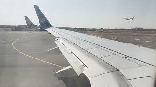 Oman Air A4OBT B737900 Takeoff From Muscat [upl. by Mag755]