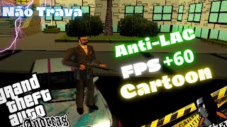 Melhor AntiLag Cartoon Para MTA  60 FPS PC FRACO [upl. by Aisac]