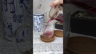 Create raspberry tea with me 🥹🥰🫖 [upl. by Notsahc]