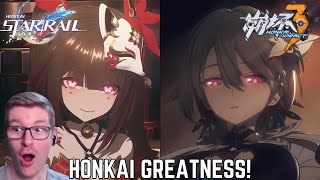 SPARKLE VS VITA Honkai Impact 3rd x Honkai Star Rail Crossover Concept Trailer Reaction [upl. by Robma]