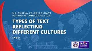 Types Of Text Reflecting Different Cultures [upl. by Bjork]