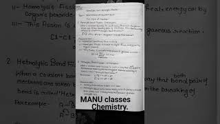 BSC Chemistry Homolytic and heterolytic fission [upl. by Fernando485]