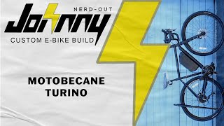 Custom Ebike Build Motobecane Turino Bafang BBS02 750w Mid Drive 52v 25ah Battery [upl. by Sibelle289]