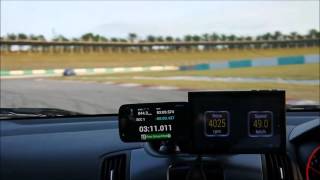 Kia Forte  Time Attack at Sepang International Circuits [upl. by Oakley]