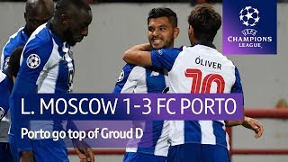 Lokomotiv Moscow vs FC Porto 13 UEFA Champions League highlights [upl. by Macegan]