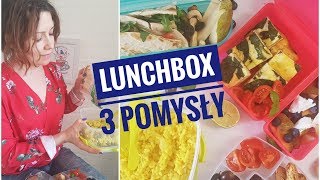 Dania do pracy i szkoły  moje TOP 3 zestawy do pudełek na lunch [upl. by Iderf425]