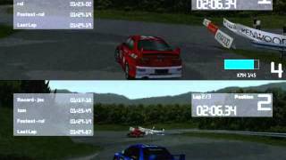 Colin Mcrae Rally 2 Split Screen Gameplay [upl. by Margy120]