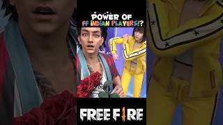 POWER OF INDIAN PLAYERS 🔥  FREE FIRE UPDATE MISTER NAWAB 💸 misternawab youtubeshorts shorts [upl. by Petey]