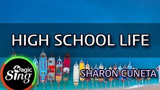 MAGICSING Karaoke SHARON CUNETAHIGH SCHOOL LIFE karaoke  Tagalog [upl. by Minsat745]