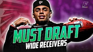 10 MUST HAVE Wide Receivers 2022 Fantasy Football [upl. by Kalman797]