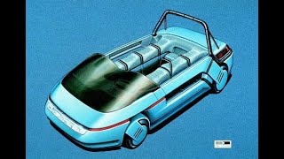 Machimoto Concept cars 1986 [upl. by Nalro]