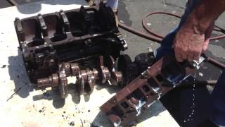 REMOVING RUST RUSTY METAL MOTOR SUSET AQUATIC BLOCK LIKE NEW part 3 [upl. by Ytsrik]