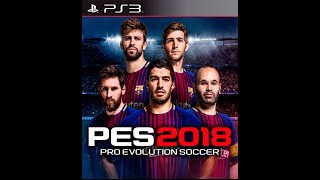 PES2018 PRO EVOLUTION SOCCER BLES02252 PS3 MEGA  TORRENT SUBIDO POR MI EN MODO CARPETA [upl. by Janicki]