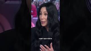 Only Cher could get away with dropping an fbomb on live television 😂 Cher [upl. by Zinnes374]