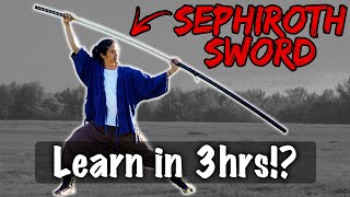 Training with FINAL FANTASY VII Sephiroth SWORD [upl. by Mutua]