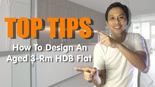 How To Design amp Revamp An Aged 3Rm Resale HDB  Before amp After  Space Planning Tips amp Tutorials [upl. by Lonni]