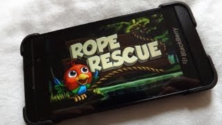 Rope Rescue for BlackBerry 10 [upl. by Laersi]