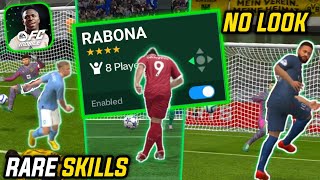 RARE SKILLS in ea fc 24 mobile will blow your mind 🤯🤯  how to do rabona in fc mobile fcmobile [upl. by Elvah]