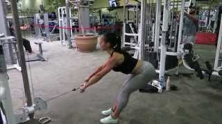 Randi Kennedy Fitness  Cable Romanian Deadlift [upl. by Animaj]