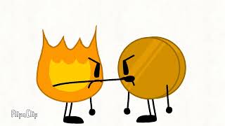 A Simple Slapping Animation Firey and Coiny [upl. by Gill]