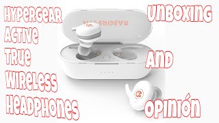 Unboxing HyperGear Active True Wireless Headphones [upl. by Ynatil227]