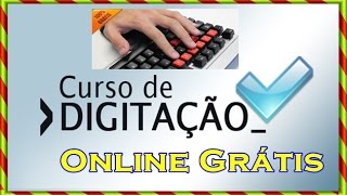 Curso de Digitação Online Grátis  Typinngweb [upl. by Dream634]