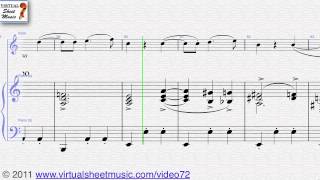 Fritz Kreislers Liebesleid violin and piano sheet music  Video Score [upl. by Iglesias]