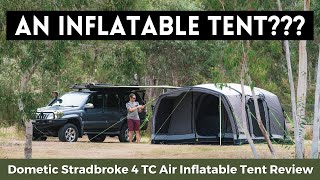 Dometic Stradbroke 4TC Air Inflatable Tent Review  The Best Option for Camping in Australia [upl. by Akkim308]