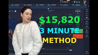 3 minute method with 15820 profit  Best Pocketoption trading strategy [upl. by Eecyac]