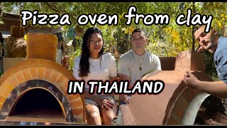 2022  Ep3 Building a clay pizza oven in Thailand for 300 [upl. by Prima]