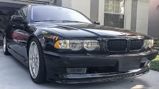 2001 BMW 740iL E38 Restoration Project [upl. by Neyud]