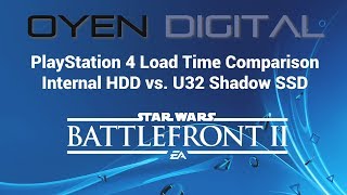 PS4 Load Times Comparison  External SSD vs Internal HDD [upl. by Attekahs]